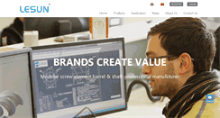 Desktop Screenshot of lesunscrew.com